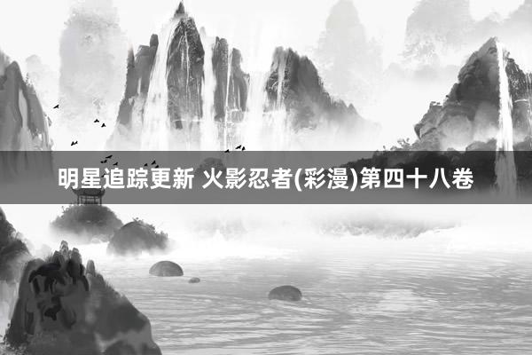 明星追踪更新 火影忍者(彩漫)第四十八卷