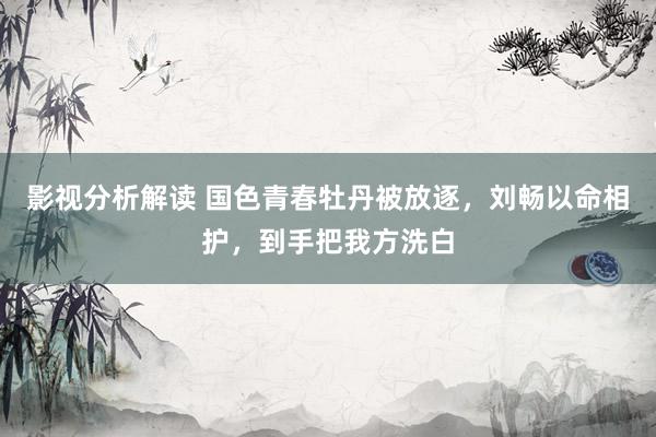 影视分析解读 国色青春牡丹被放逐，刘畅以命相护，到手把我方洗白